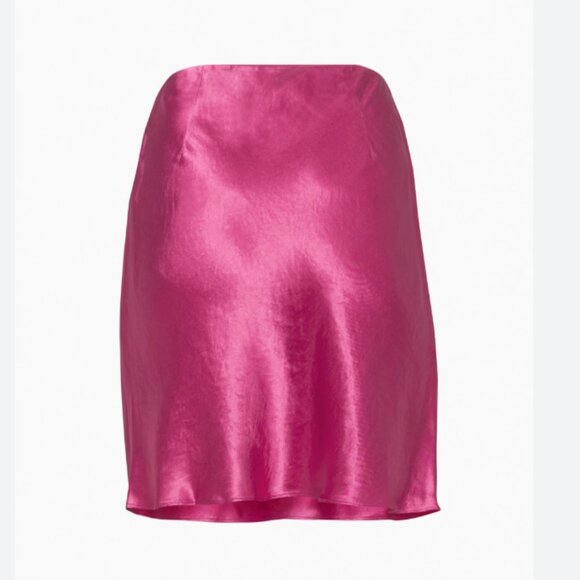 Matching Set: Aritzia Babaton Mini Slip Skirt + Benji Tank - Picture 3 of 5